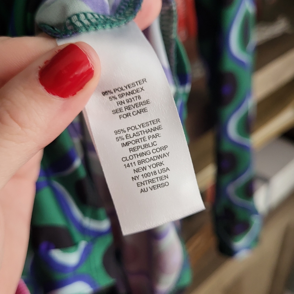 Retro patterned blouse - Picture 4 of 6